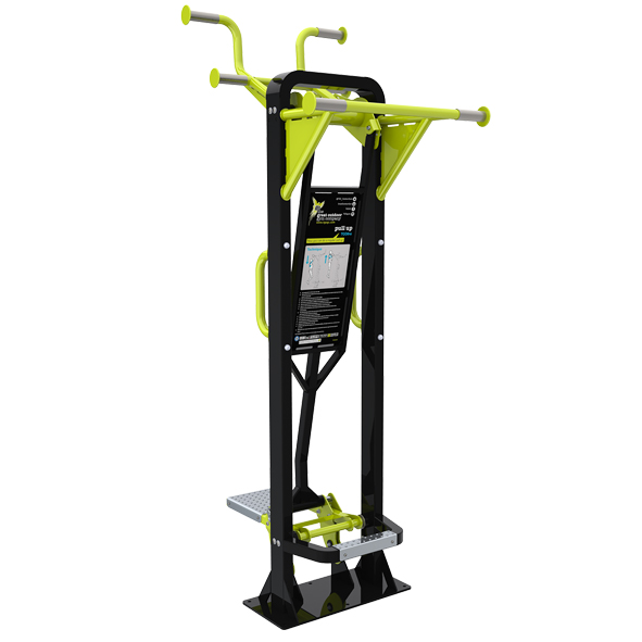 Weight assisted pull online up machine